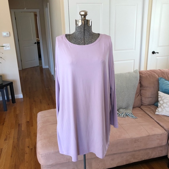 Tops - NWT LIGHT LAVENDER PURPLE SOFT OVERSIZED TUNIC